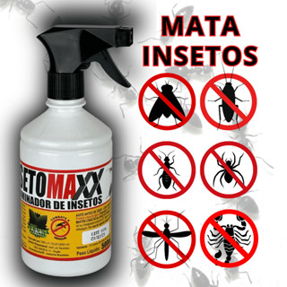 MATA INSETO PODEROSO MAXX EXTERMINADOR MOSCA CUPIM BARATA FORMIGA ESCORPIAO em Oferta na Shopee