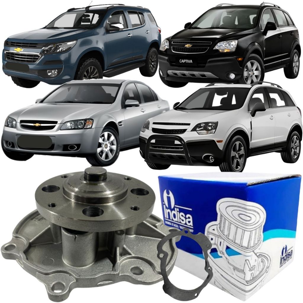 Bomba D'água Trailblazer Captiva Ômega 3.6 24v V6 2005 Á 2020 em Oferta na Shopee