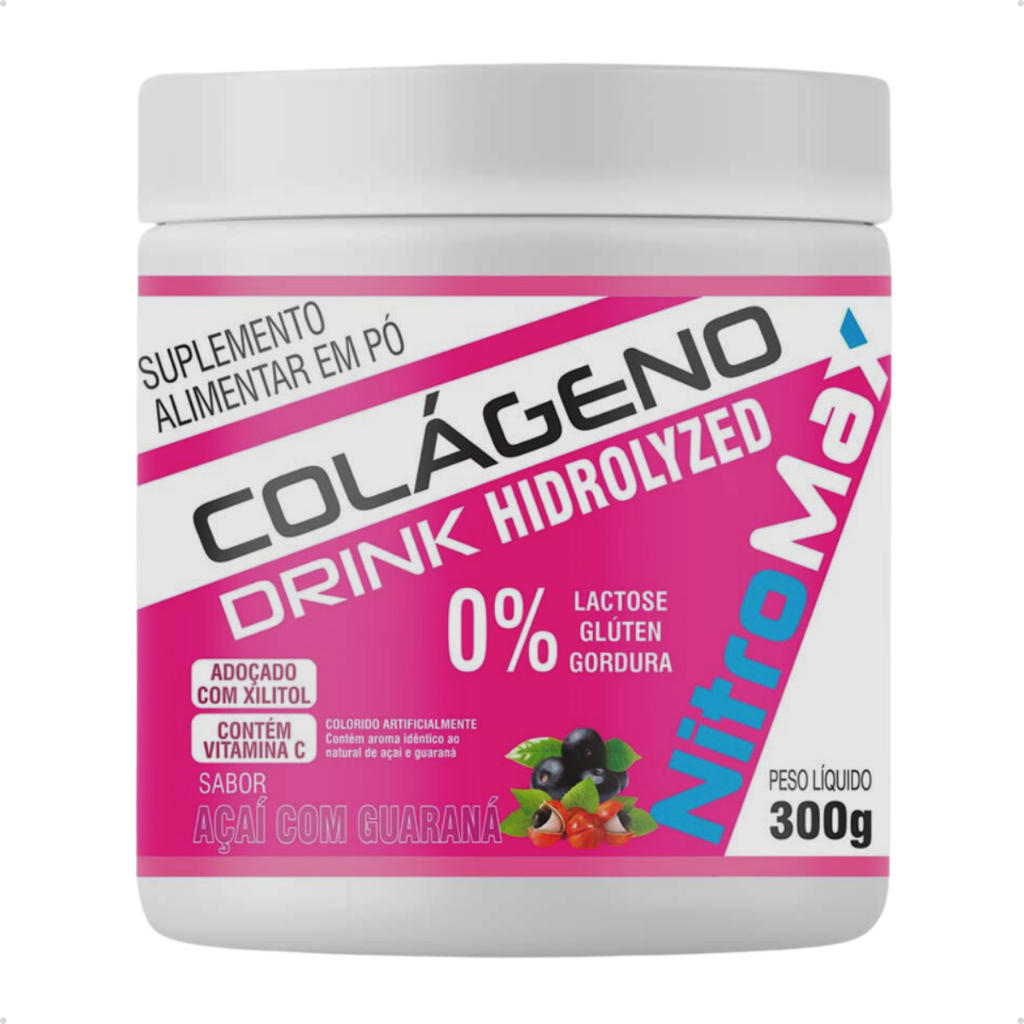 Colágeno Drink em pó 300gr - Nitromax em Oferta na Shopee