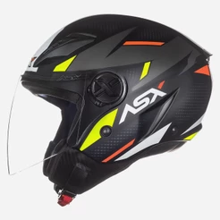 Capacete Aberto ASX City Air Square Fosco
