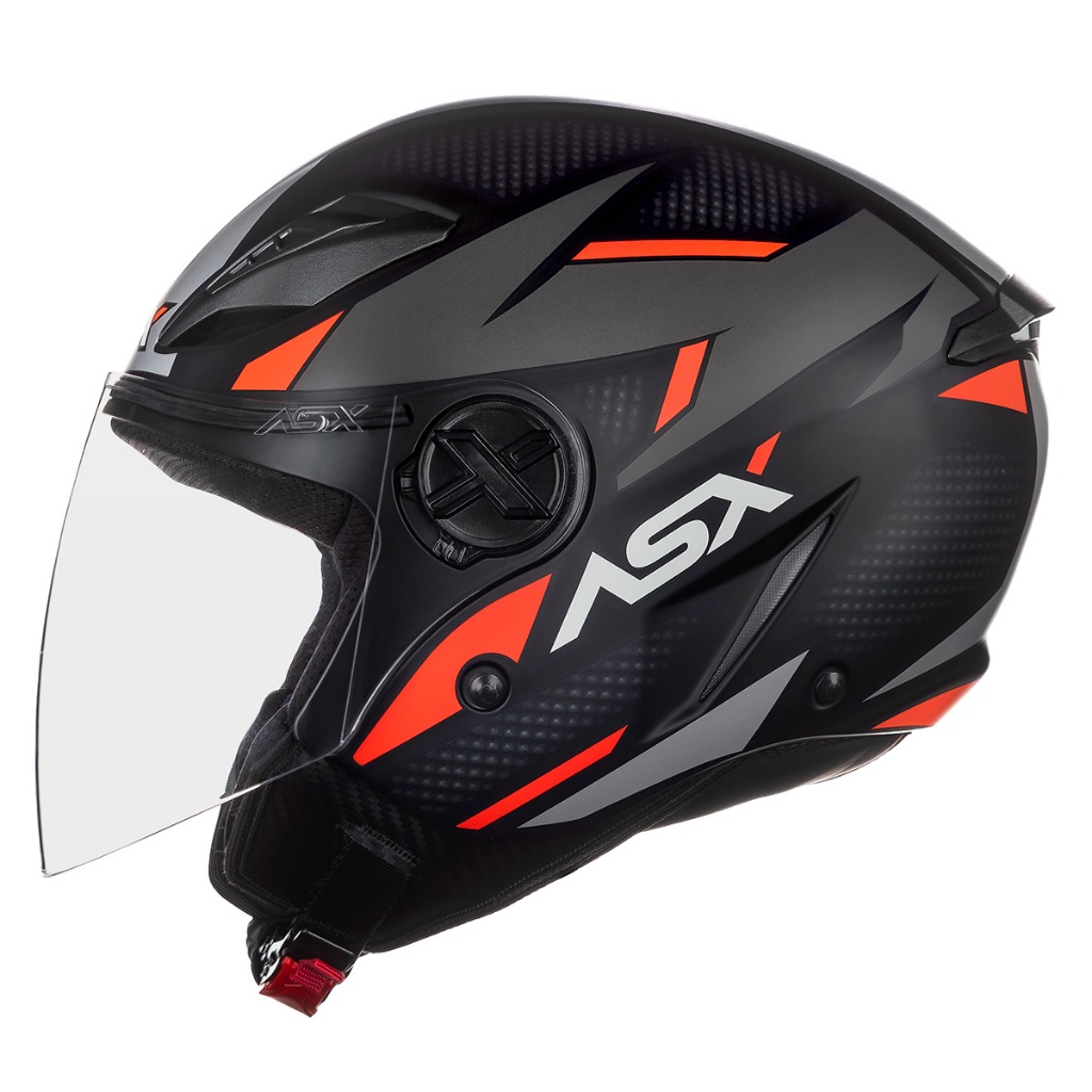 Capacete Aberto ASX City Air Fosco Square