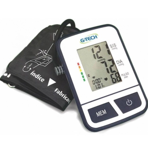 Aparelho de Pressão G-Tech Medidor De Braço Digital Bsp11 G-Tech ou Aparelho De Pressão Digital De Pulso G-Tech GP300