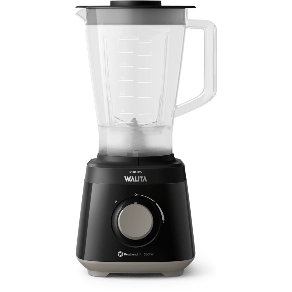 Liquidificador Philips Walita 550W RI2110 | Potente e Compacto | Preto 220V