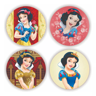 100 Etiquetas Adesivas BRANCA DE NEVE | Adesivo Redondo 4x4 | Vários Modelos em Oferta na Shopee