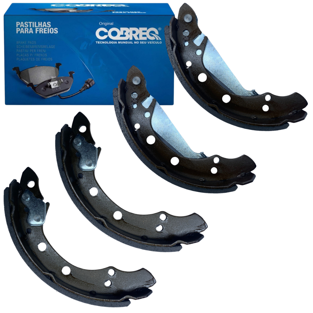 Sapata Freio Traseira Original Cobreq Gol Voyage G5 G6 Fox Crossfox 1.0 / 1.6 2000 a 2013 em Oferta na Shopee