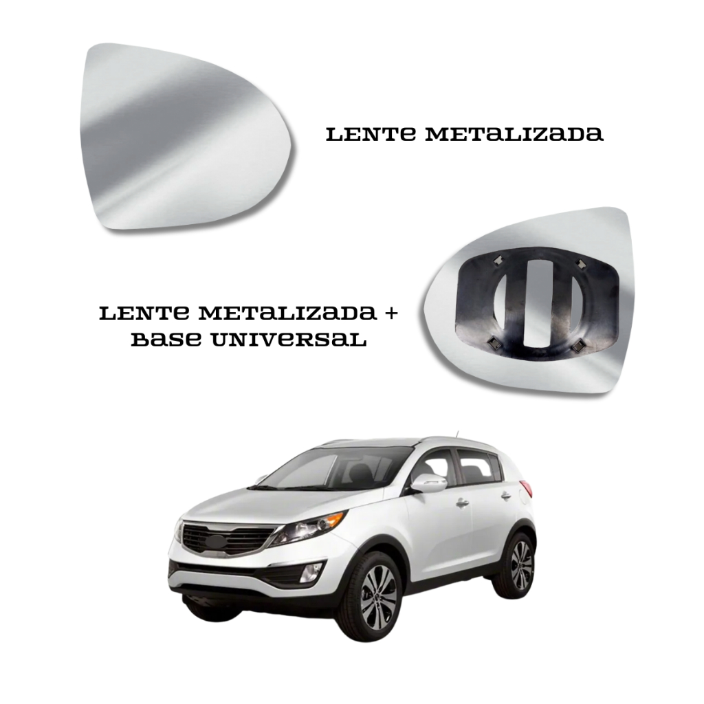Lente Espelho Retrovisor SPORTAGE 2011 a 2016 em Oferta na Shopee