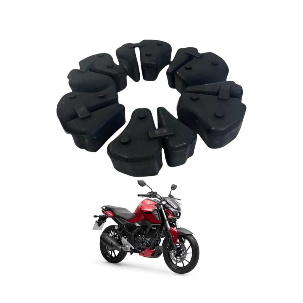 Coxim Da Coroa Bucha Da Coroa Yamaha Fz15 Fz-15 Fazer