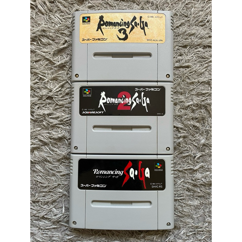ROMANCING SAGA - SUPER FAMICOM - SUPER NINTENDO - JOGO ORIGINAL