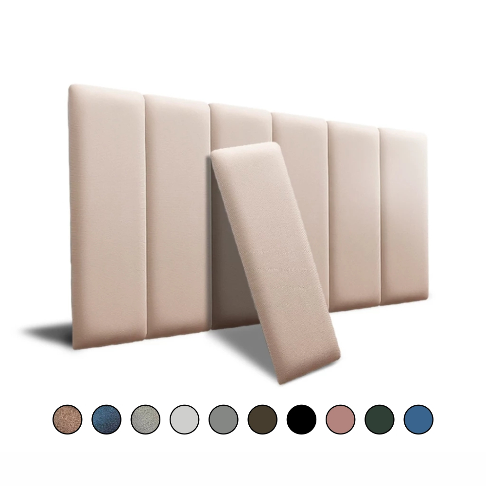 Cabeceira de Cama Linho e Suede Autocolante Solteiro Casal Queen e King em Oferta na Shopee