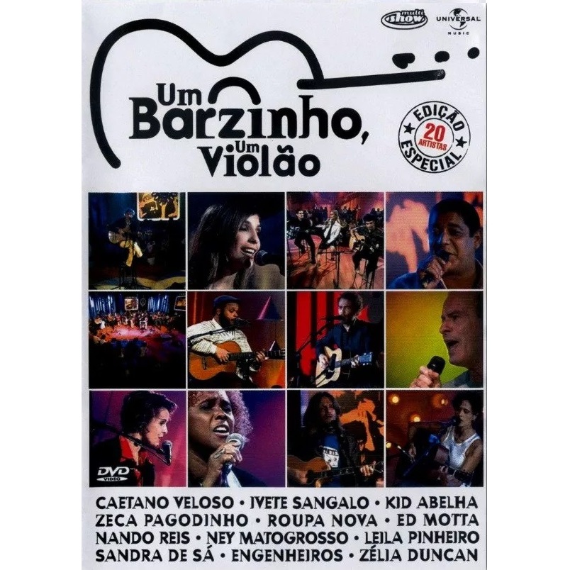 Dvd - Um Barzinho Um Violão - Edição Especial 20 Artistas