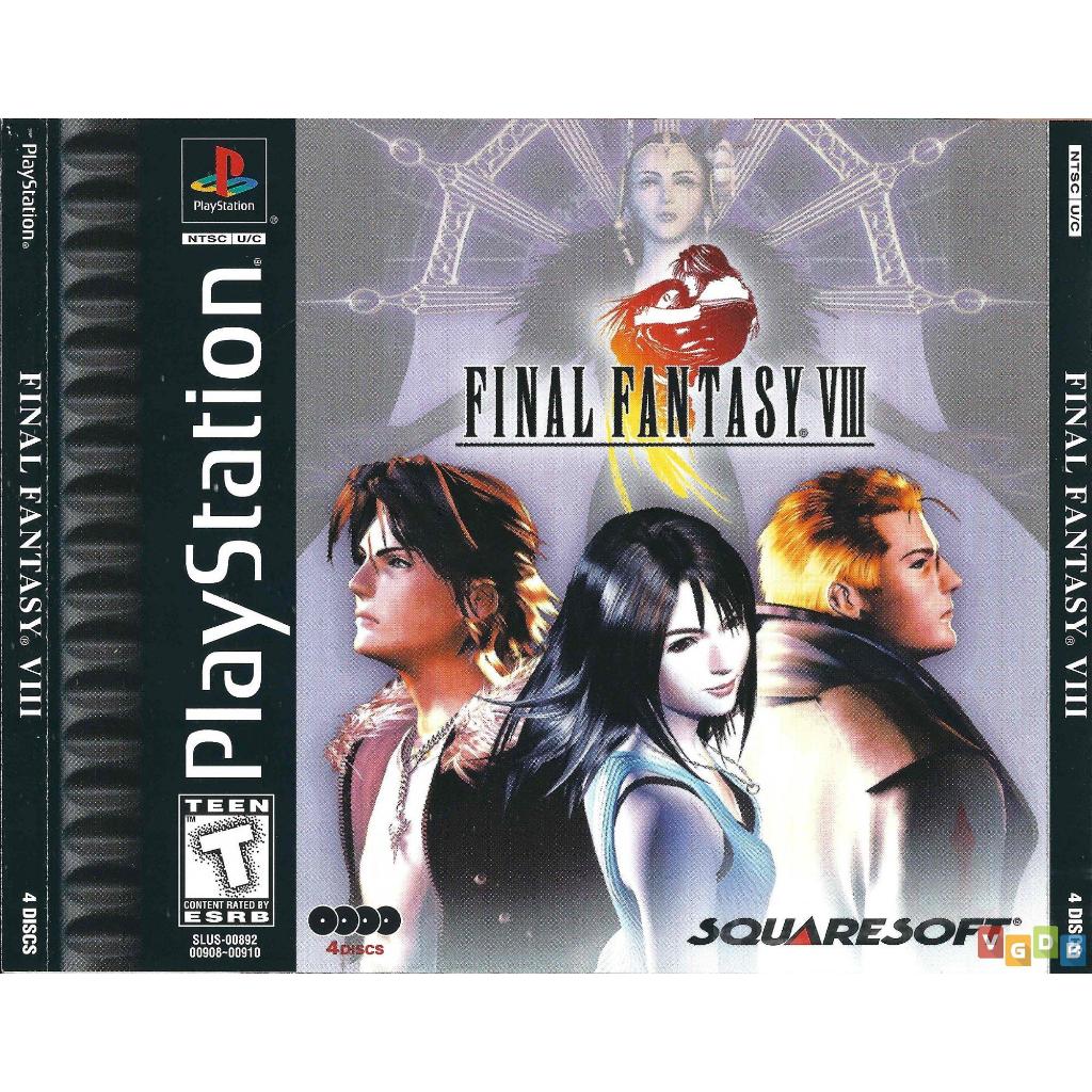 Jogo Final Fantasy VIII - PS1 - Playstation 1
