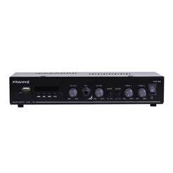 Amplificador Receiver Slim 1600 Frahm Com Bluetooth USB Controle 60w