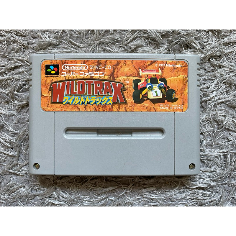WILDTRAX - SUPER FAMICOM - SUPER NINTENDO - JOGO ORIGINAL