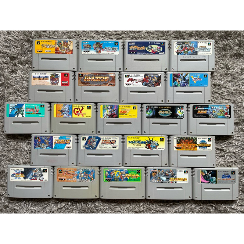 GUNDAM - SUPER FAMICOM - SUPER NINTENDO - JOGO ORIGINAL