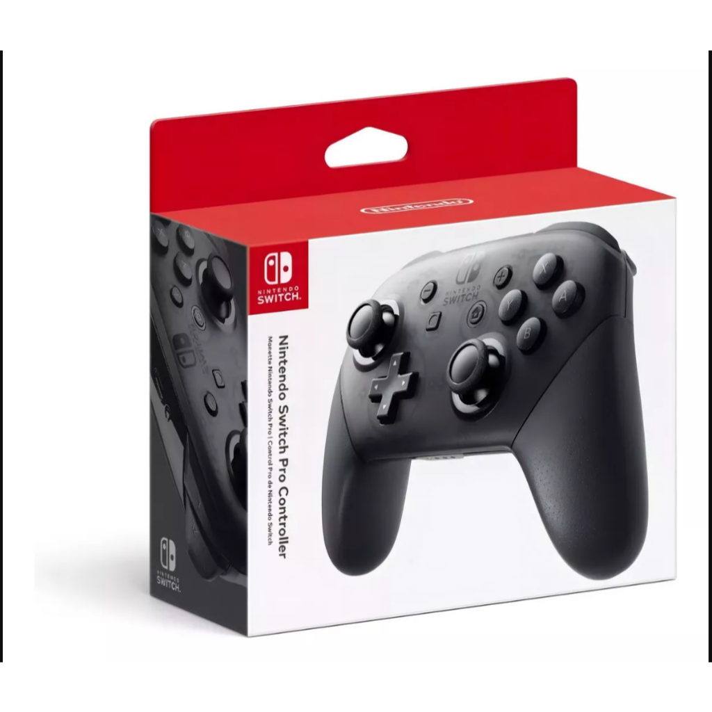 Controle Pro Nintendo Switch Original Preto Importado
