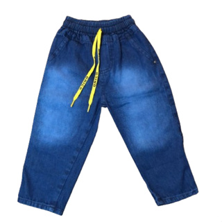Calca Jeans Boca Larga Infantil Masculino em Oferta na Shopee