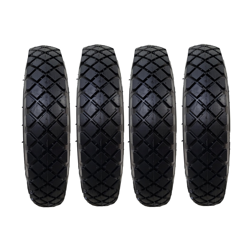 Combo 4 Pneus 4.00-8 Carrinho Industrial Carrinho de Mão e Carga 4 Lonas