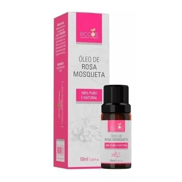 Rosa Mosqueta Óleo Vegetal Clareador De Manchas 10ml Eccos