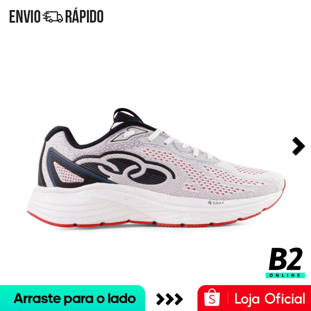 Tênis Olympikus Challenger 5 Masculino Cinza Original Com Nota Fiscal e Garantia