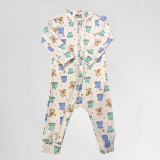 Macacão Lilobu para bebê longo malha suedine premium 100% algodão toque suave em Oferta na Shopee