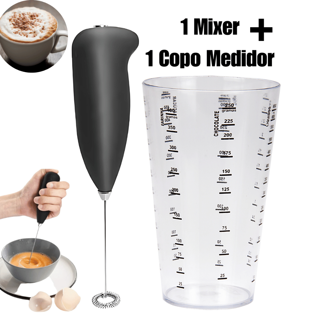 Mini Misturador Batedor Mixer Elétrico Claras de Ovos Leite Café Utensílios de Cozinha Pilha