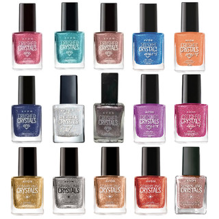 Esmalte Crushed Crystals Várias Cores Avon 9ml