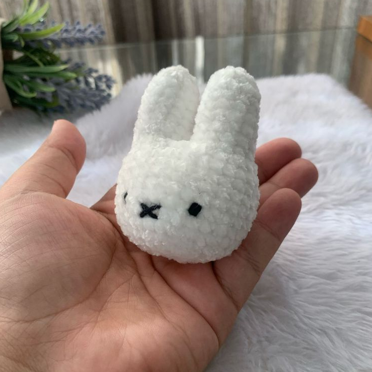 Chaveiro Miffy - Miffy keychain amigurumi