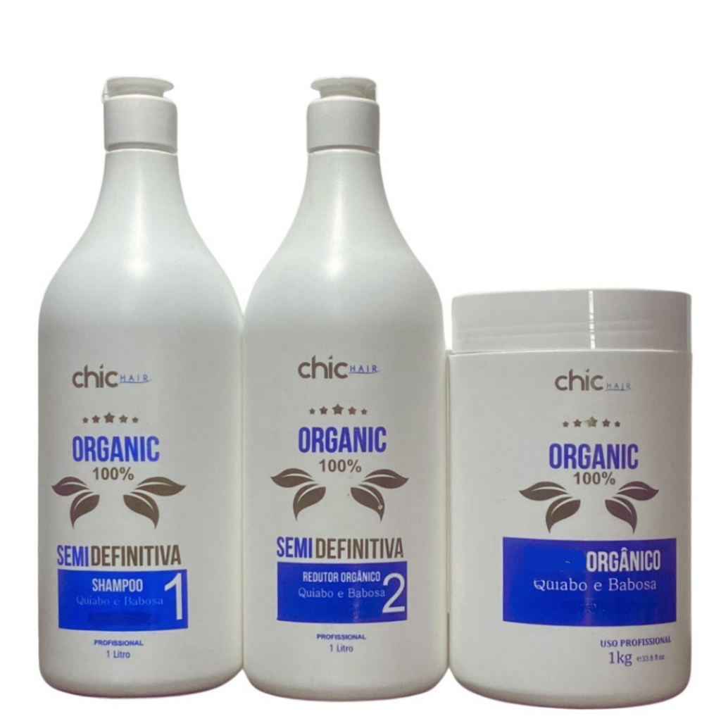 Redutor de volume   Orgânica Semi Definitiva 3x1L em Oferta na Shopee