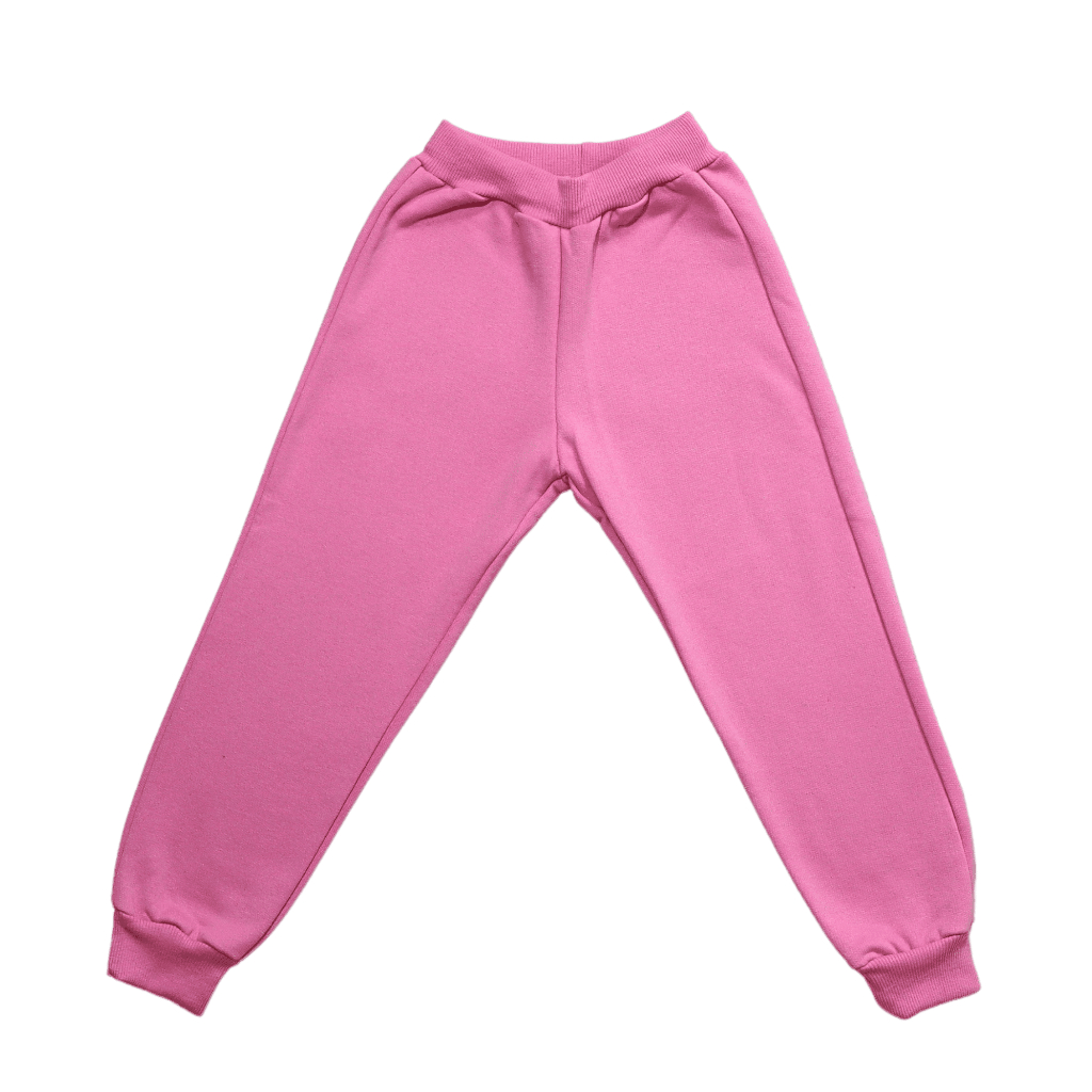 Calça de Moletom Juvenil Feminina e Masculina Flanelada Macia Quentinha Inverno