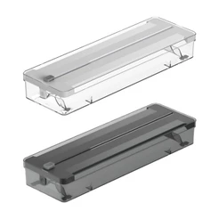 Organizador de Rolos Duplo Com Cortador Clear OGC100BCF - Ou