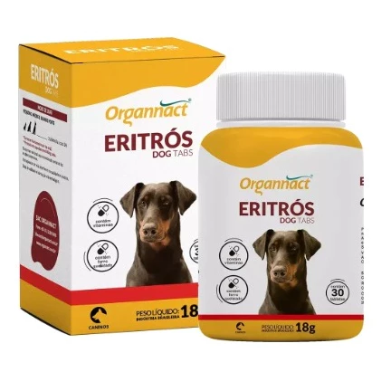 Eritros Dog Tabs 18g Organnact