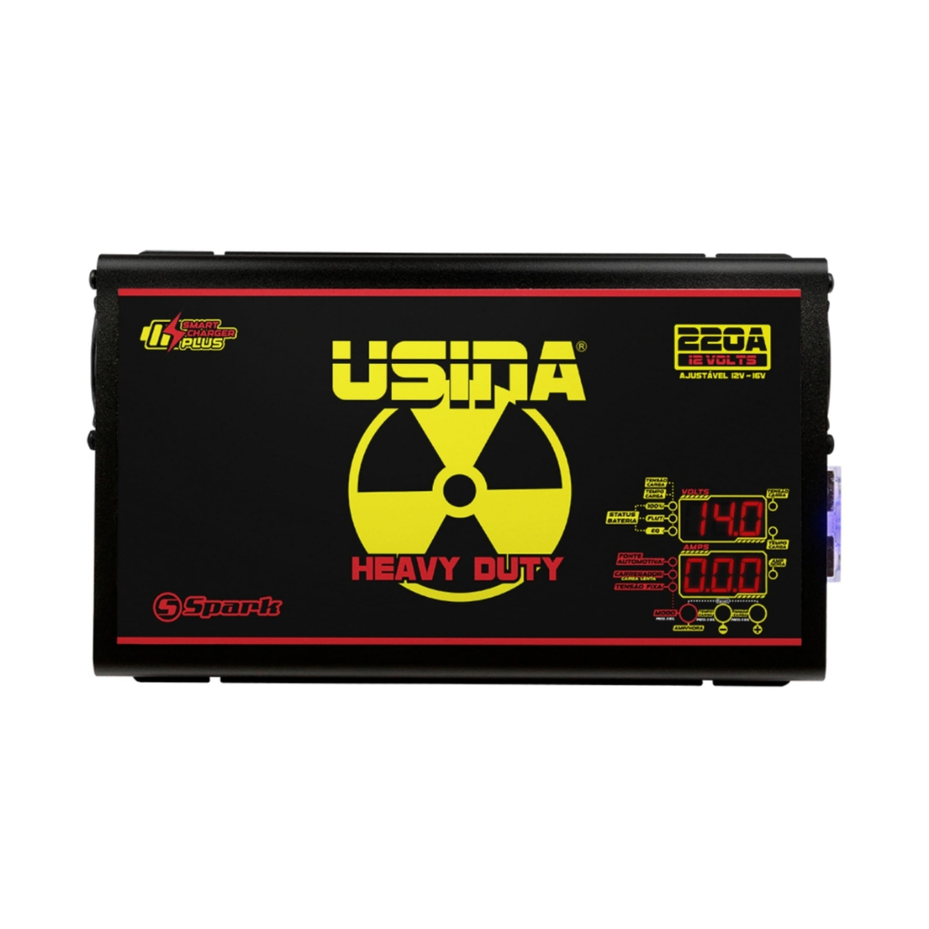 Fonte Carregador Usina Heavy Duty 220a Bivolt 12v Spark - Spare Parts and Accessories for Vehicles