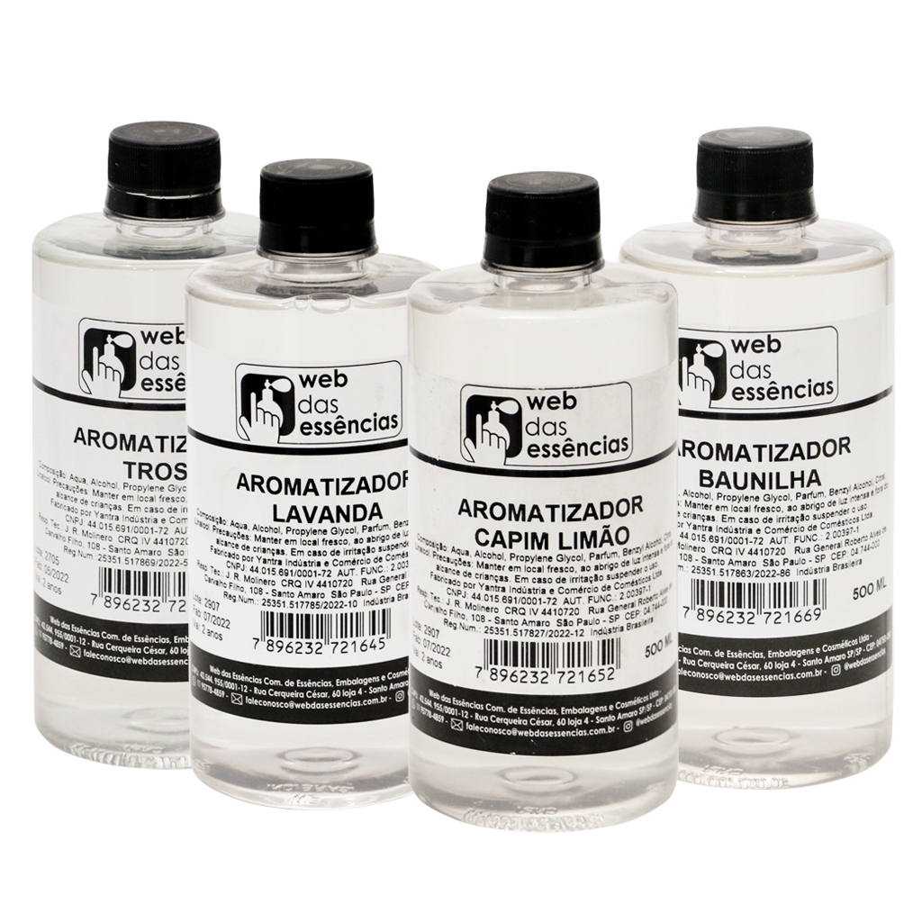 Refil para aromatizador de Ambientes - Aromatizador PRONTO 500 ml - Diversas fragrâncias -