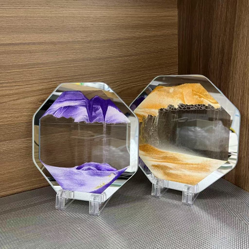 QUADRO PINTURA CRIATIVA.Ampulheta Duna 3D Vidro Moving Sandscape Areia Movediça  DIAMANTE em Oferta na Shopee