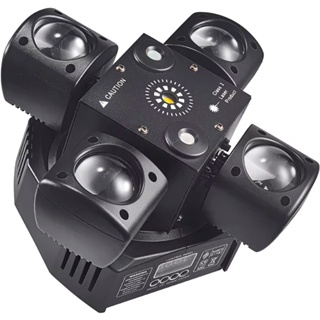 Canhão de Luz Lentes LED 48W Com Laser para Festas DJ DMX 512 Auto Sound - Bivolt em Oferta na Shopee