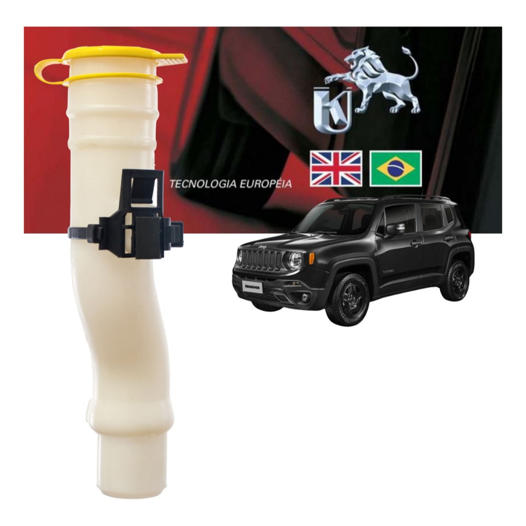 Gargalo Bocal Reservatorio Limpador Com Tampa Jeep Renegade Fiat Toro 68285207aa