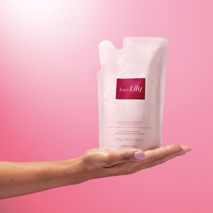 REFIL CREME ACENTINADO DESODORANTE  HIDRATANTE CORPORAL LOVE LILY 250G