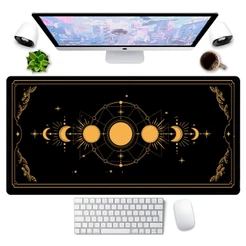 Mouse Pad Gamer Fases da Lua 70x35cm Estampado 1956