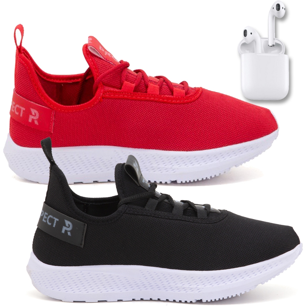 Kit 2 Tênis Masculino Prospect Evolution Lançamento Mais Vendido Oferta + Fone Loja March