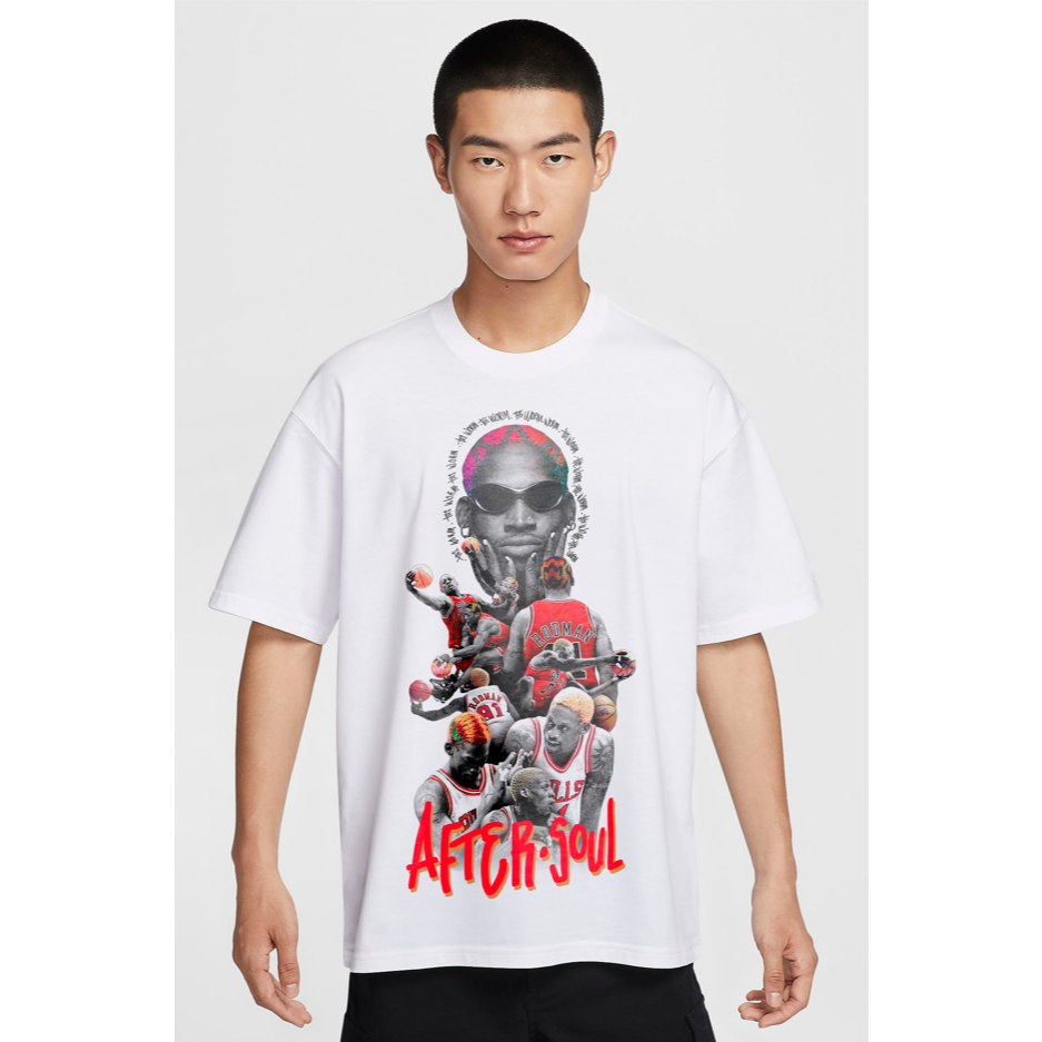 Camiseta Aftersoul Oversized | Streetwear | Estampa dE Dennis Rodman | 100% algodão | Plus Size |
