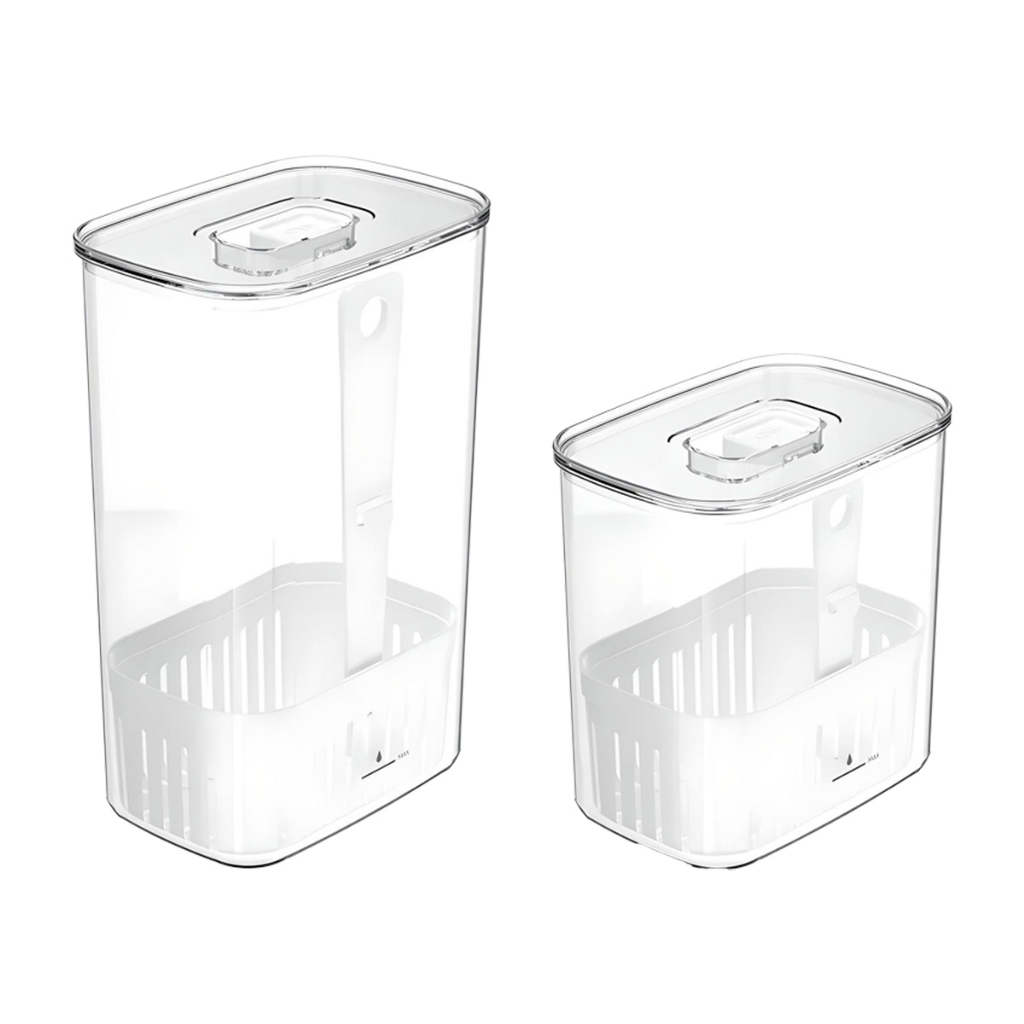 Pote Organizador Porta Temperos Clear Fresh Natural - Ou em Oferta na Shopee