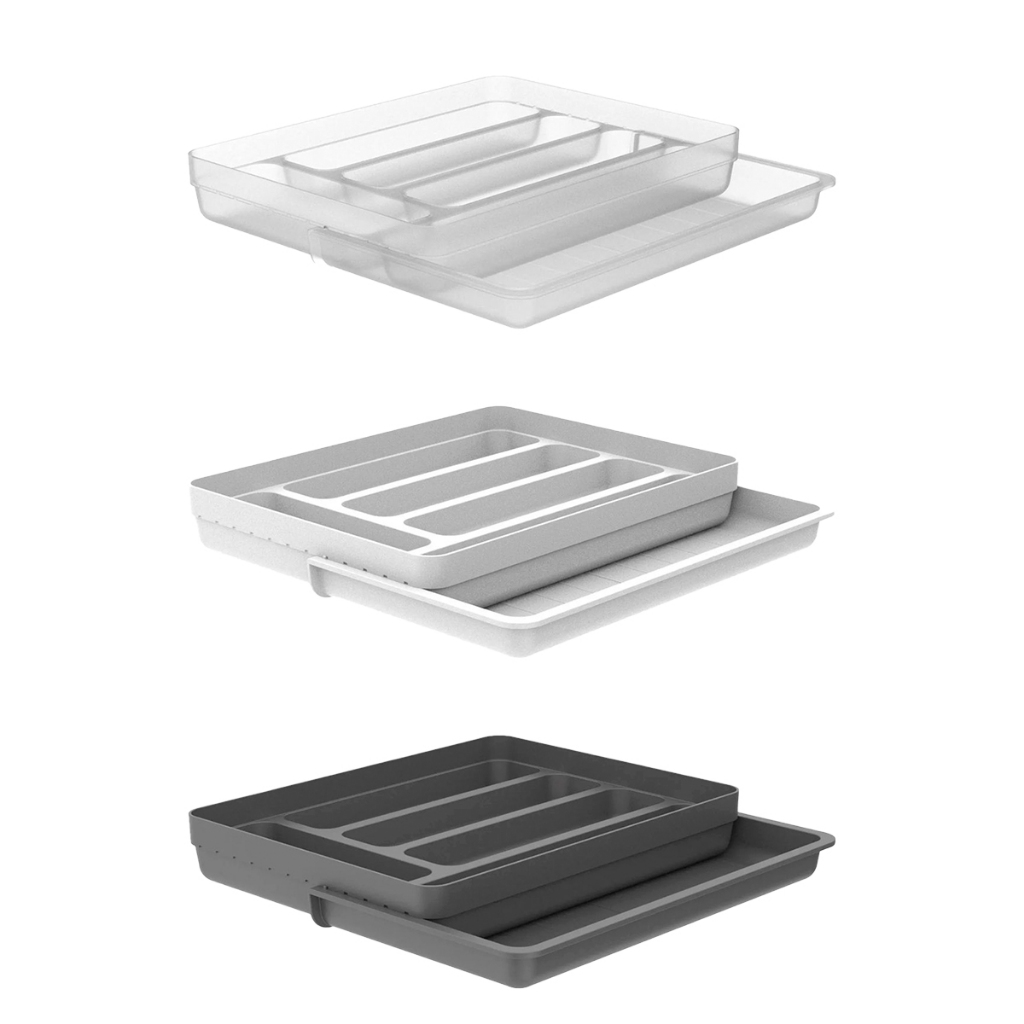 Organizador de Talheres com Extensor Porta Talher Gaveta Logic OL650 - Ou em Oferta na Shopee