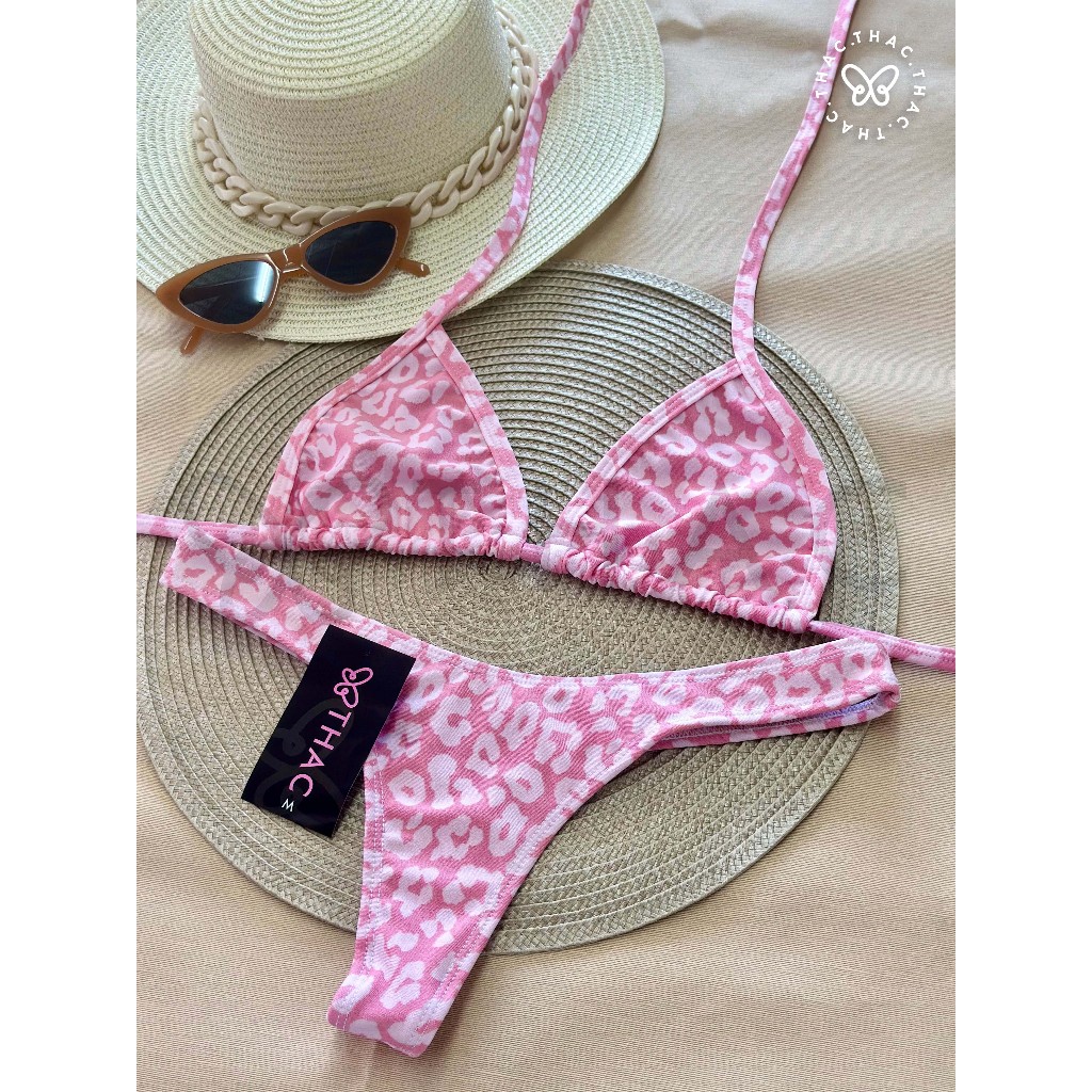 Biquíni Fio Dental Asa Delta Cortininha Verão Moda 2025 em Oferta na Shopee
