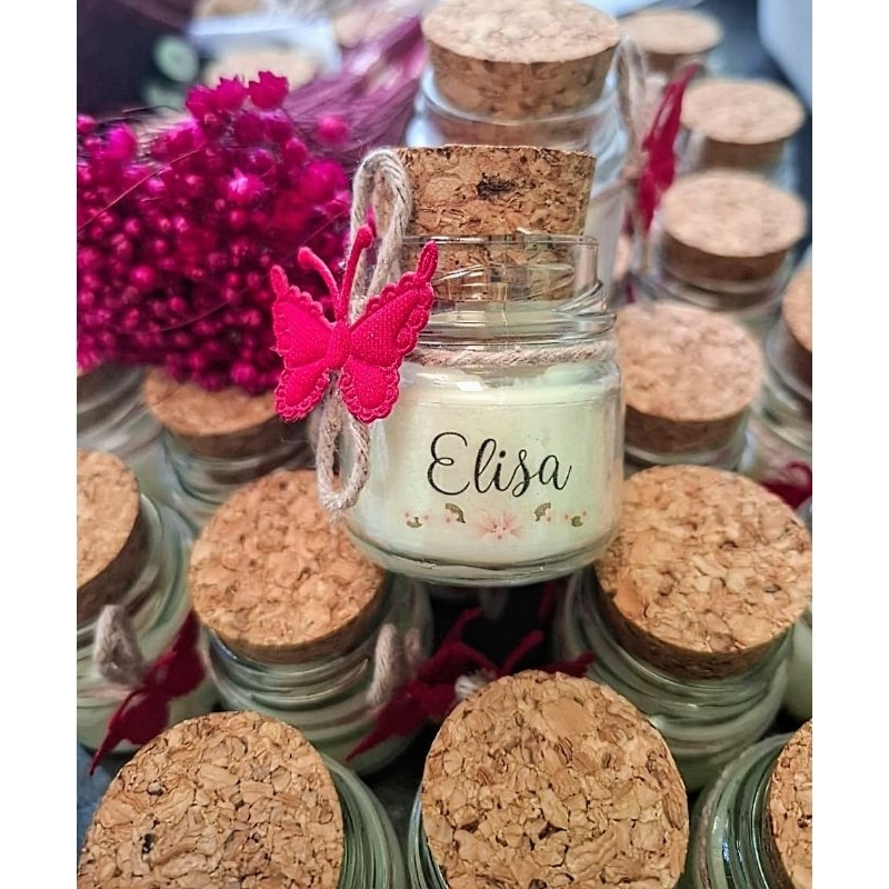 Mini velas aromática lembrancinhas, borboletas kit para casamento aniversário chá de bebê ...