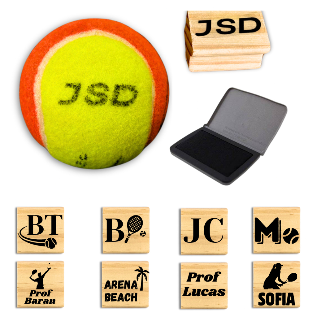 Carimbo Marcador Personalizado Para Marcar Bolas De Beach Tennis Substitui Caneta