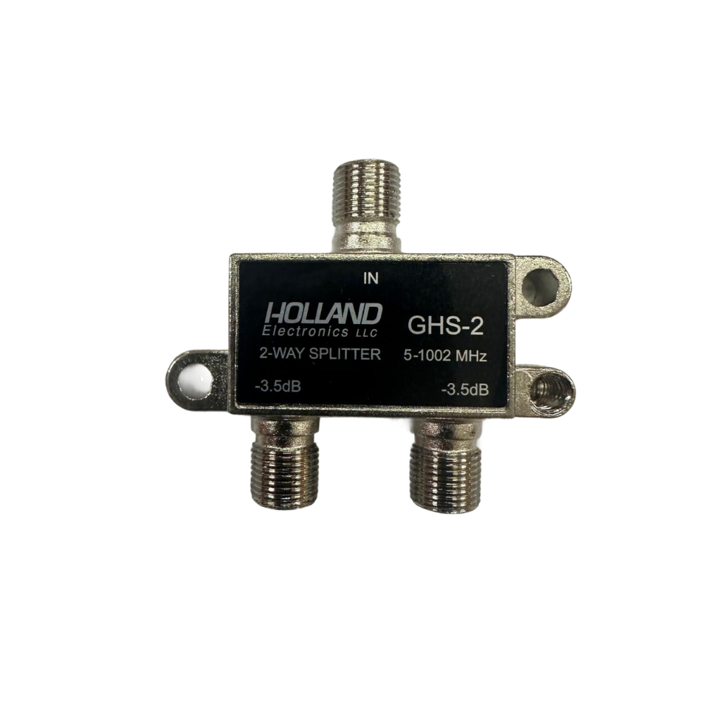 Divisor Antena Holland 1x2 GHS-2 BLINDADO -3.5db -3.5db 5-1002 mhz
