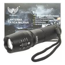 lanterna tática militar x900 recarregável police com zoom al-b9001