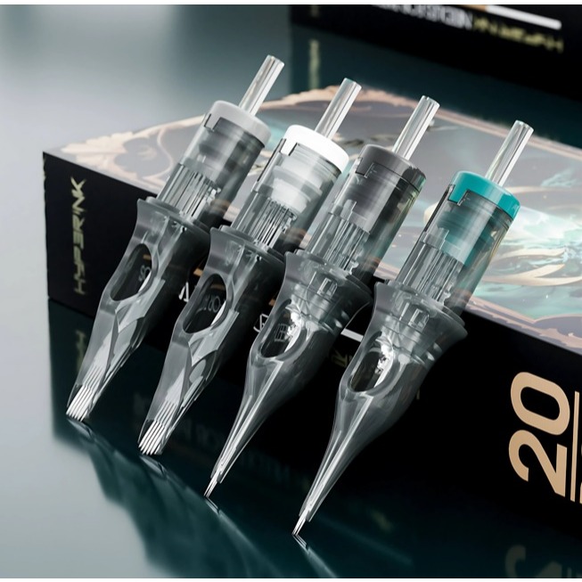 Cartucho Mast Hyperink 20 Unds Para Tatuagem 0,30mm tattoo traço pintura rl rs rm mg fine line