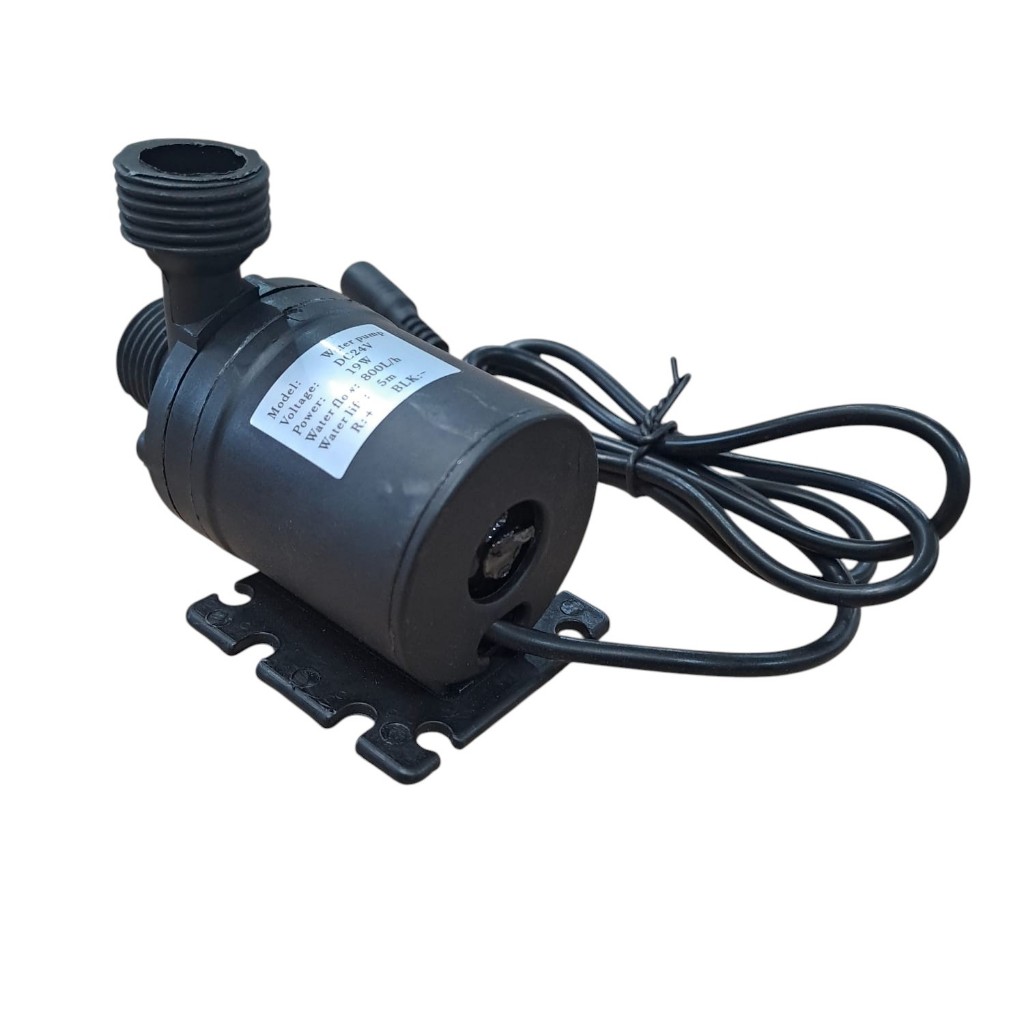 Bomba de Água Solar Aquários Vazão 800L/H DC12V 19 Watts Corrente Contínua Motor Sem escova