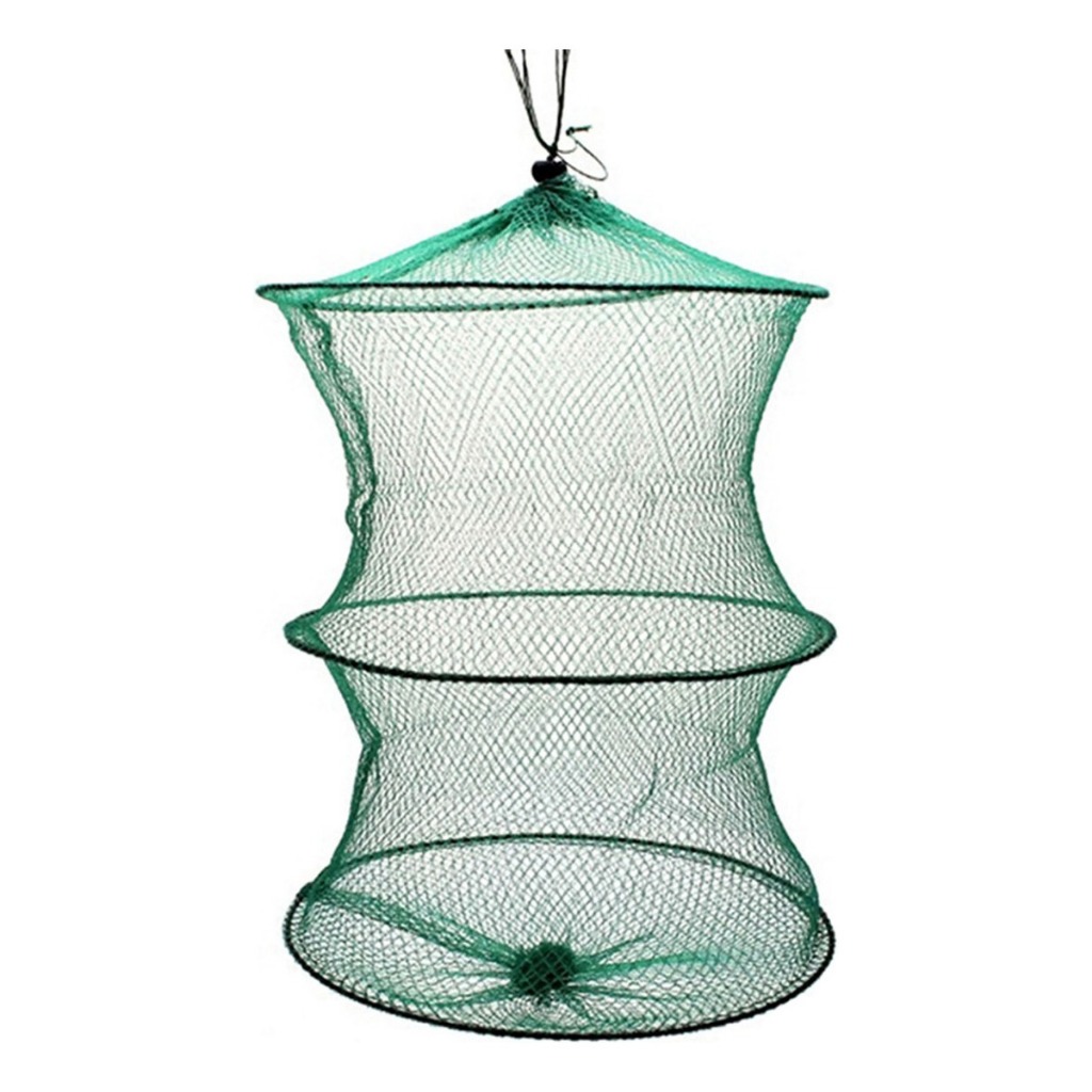 Rede Para Peixe Sambura Viveiro Para Peixes Três Argolas 30x40cm em Oferta na Shopee